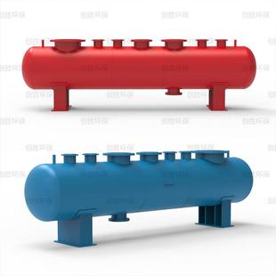 锅炉蒸汽分气缸分集水器压力容器分气包分汽缸带证集分水器分流器