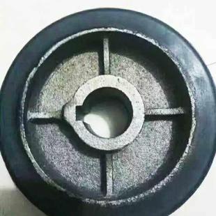 小滚筒配件 混泥土搅拌机摩擦轮 橡胶轮 胶轮 滚筒搅拌机配件胶轮