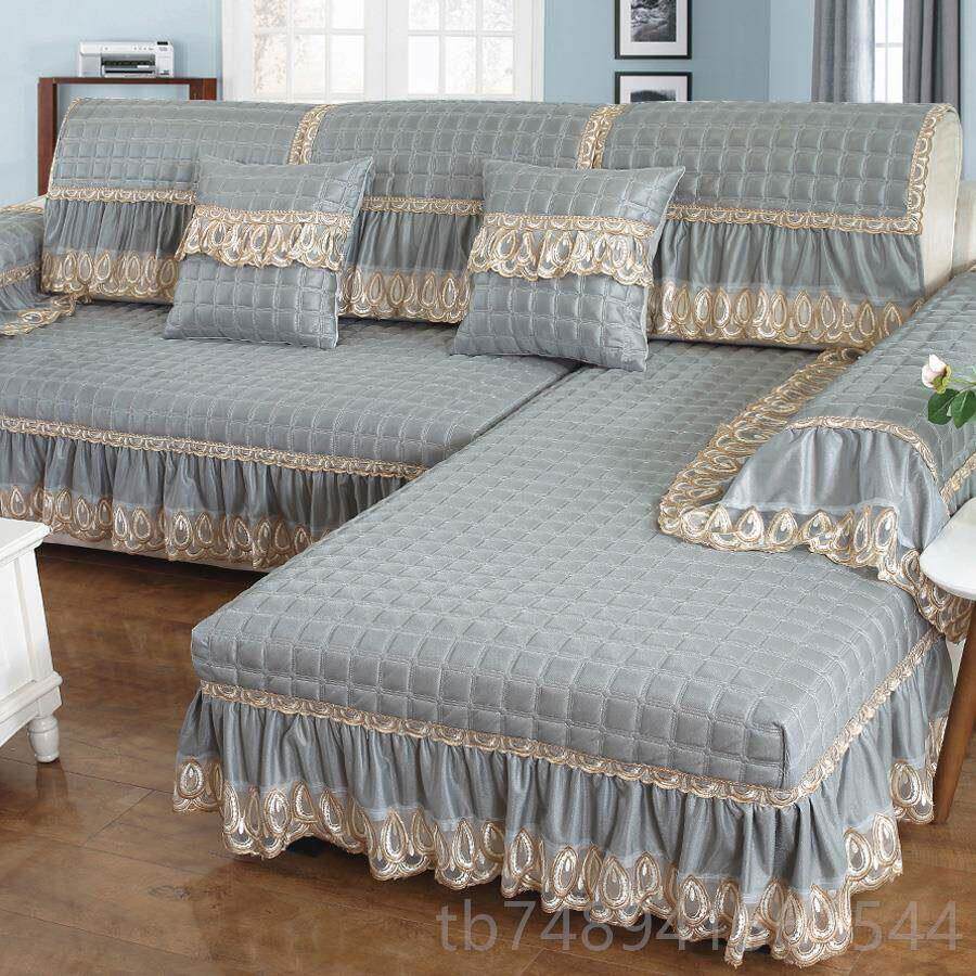 正品欧式沙发垫布皮艺四季通用防垫滑现代简约坐沙发套巾罩真沙发