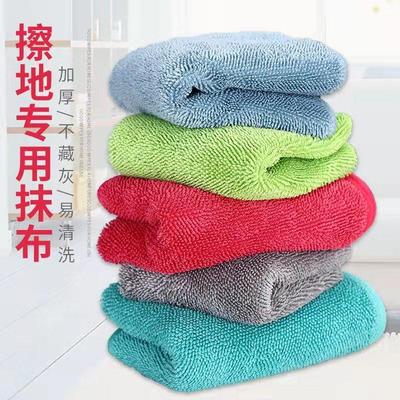 擦地专用抹布地板清洁毛巾超强吸水不掉毛平板拖把布替换布夹拖布