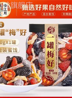 春江月一罐梅好500g一包梅子大杂烩梅有芒果系列话梅蜜饯果脯组合