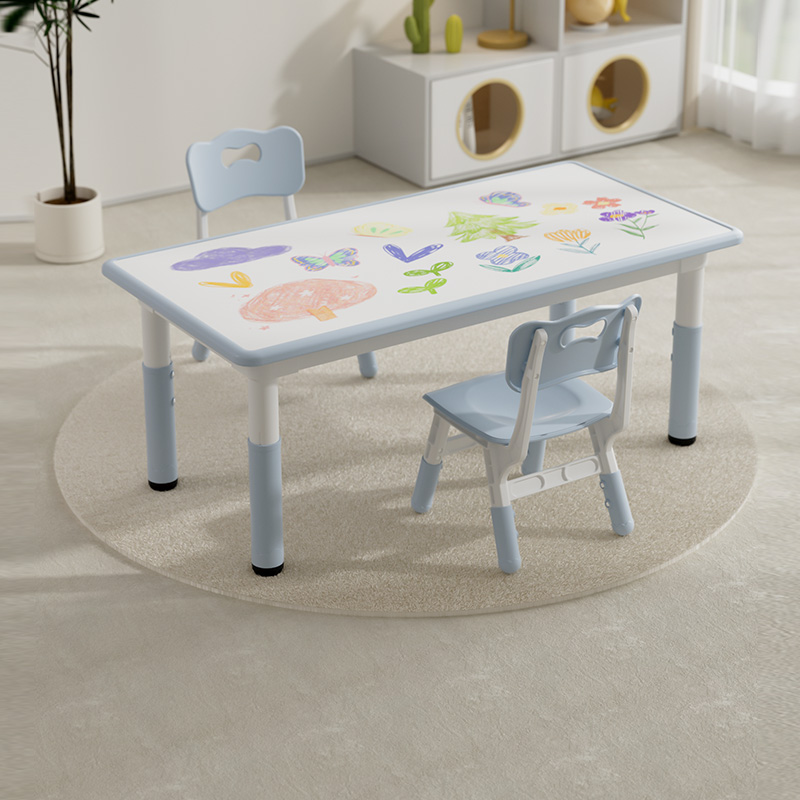 儿童桌椅可涂鸦幼儿园学习画画桌宝宝游戏升降幼儿桌椅装