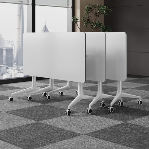 圆角折叠培训桌可拼接会议桌