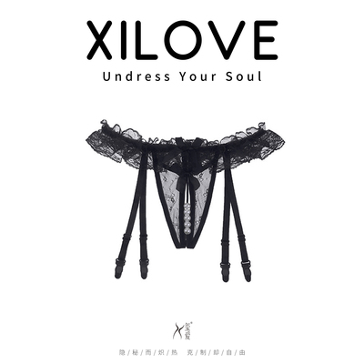 情趣内裤性感火辣诱惑内衣丁字裤女开档2025新款透视免脱纯欲薄款