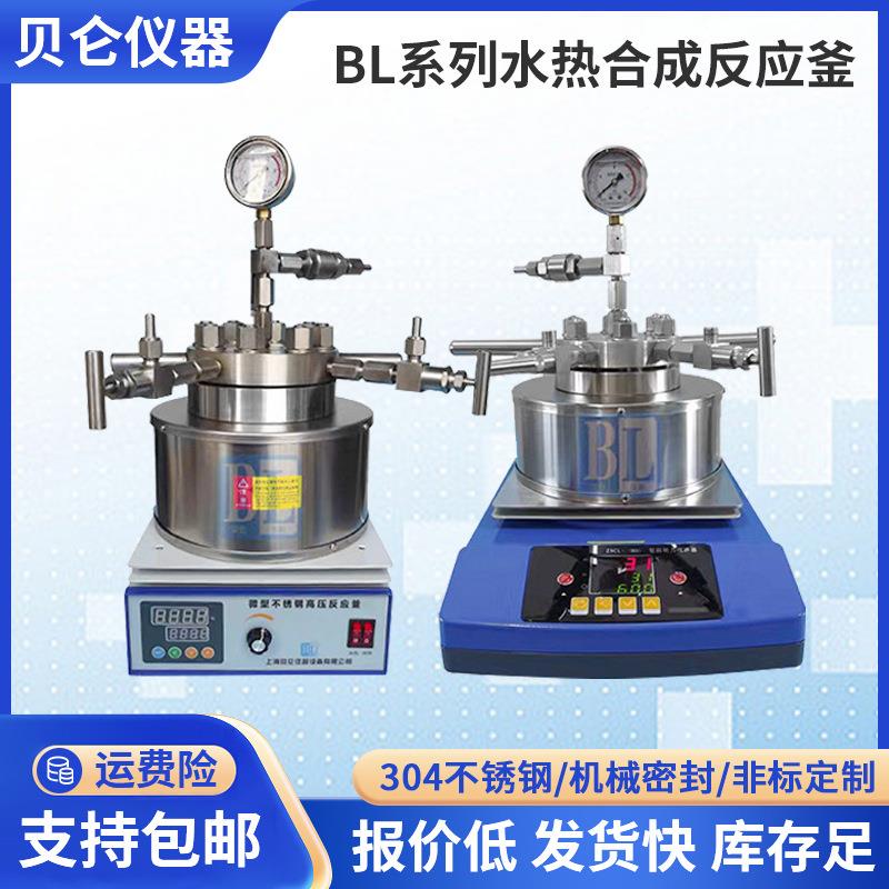 实验室科学研究反应釜多规格不锈钢水热合成反应釜BL系列反应釜