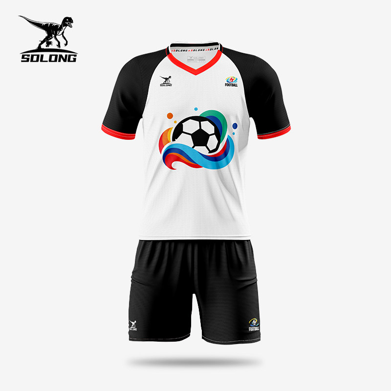 速度龙足球服套装男速干运动球衣