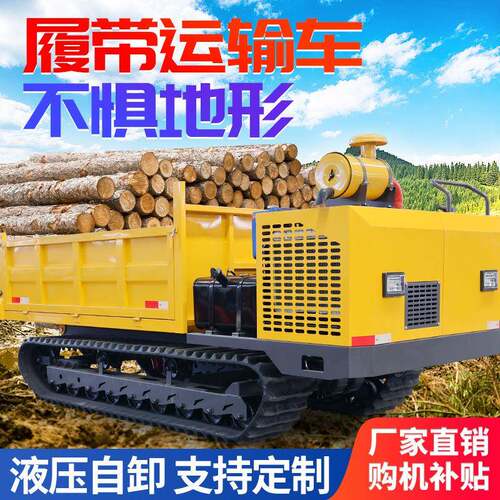 现货全地形爬山虎运输车工程履带运输车山区搬运小型农用履带车