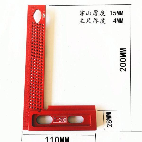 木工划线尺 画线尺 直角尺 L型尺 夹子 木工尺 洞洞尺 量具,五金/工具,角尺,淘宝优惠券,粉丝福利购,淘宝优惠卷