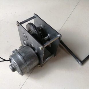 手摇发电机增速齿轮箱变速齿轮箱减速箱拖拉机发电机32瓦12伏改装