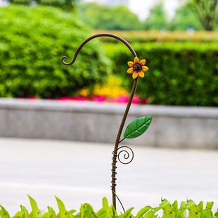 花园铁艺挂钩插件户外园艺用品杂货庭院草坪造景布置创意家用工具