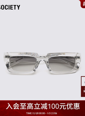 A.SOCIETY Acetate系列防晒方形休闲男女太阳墨镜 MICAH