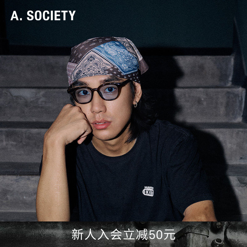 A.SOCIETY WAVY系列时尚舒适防晒男女款百搭墨镜太阳镜NAVY