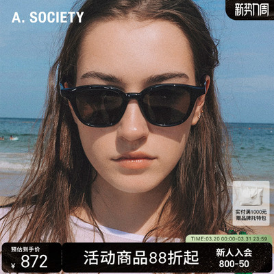 刘宇宁同款 A.SOCIETY WAVY系列时尚防晒百搭墨镜 MURPHY