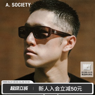 ERA联名时尚 明星同款 A.SOCIETY NEW SCOTTY 休闲运动防晒男女墨镜