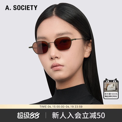 A.SOCIETY THIN TITANIUM超轻钛金属方框太阳镜KEATON
