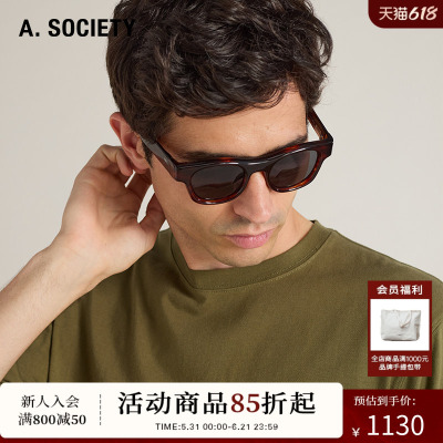 预售A.SOCIETY UNIVERSAL WORKS联名复古防晒男女太阳镜 STANLEY