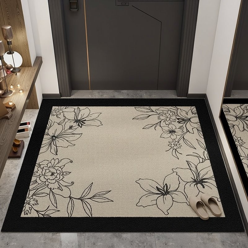 轻奢入户门地垫耐脏玄关门口脚垫家用客厅进门地毯可裁剪防滑门垫,居家布艺,入户地垫,淘宝优惠券,粉丝福利购,淘宝优惠卷