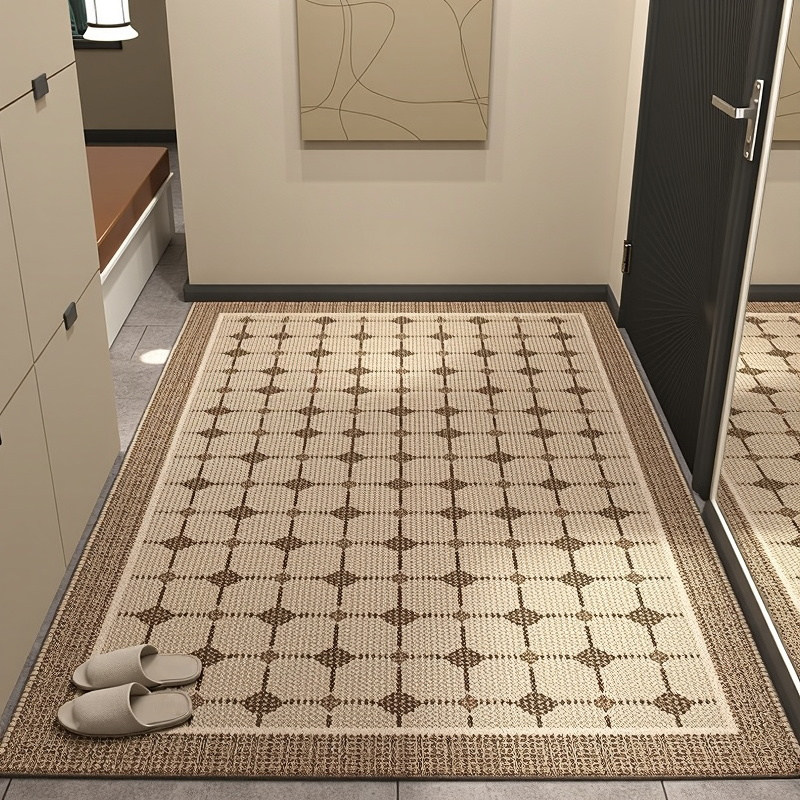 轻奢入户门地垫耐脏玄关门口脚垫家用客厅进门地毯可裁剪防滑门垫,居家布艺,入户地垫,淘宝优惠券,粉丝福利购,淘宝优惠卷