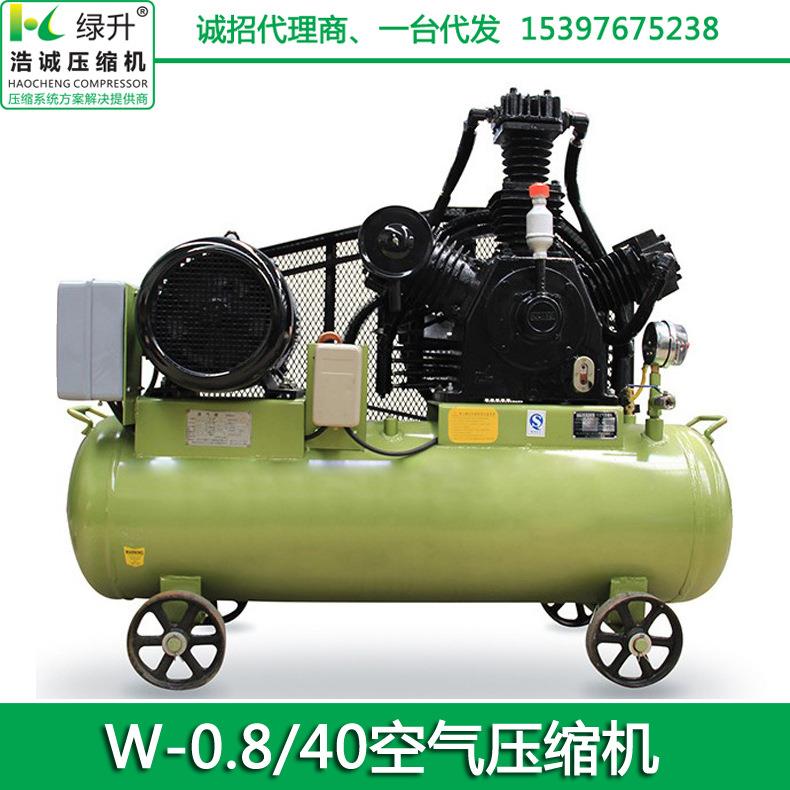 供应移动空气压缩机压力表检测空气压缩机工业油田用活塞压缩机