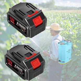 正品 奥莱邦电动喷雾器锂电池K8800K12800 原装 K6800插拔式 K16800