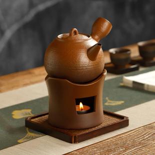 陶瓷酒精炉碳炉围炉煮茶家用煮茶器温茶炉底座户外泡茶烧水壶套装