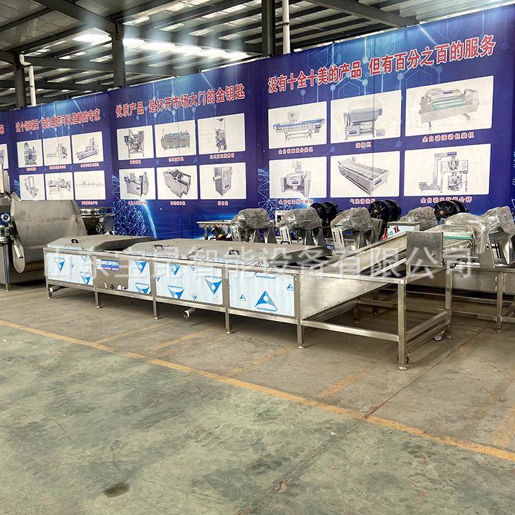 全自动大型巴士杀菌线预制菜蒸煮漂烫杀菌线休闲食品低温灭菌设备