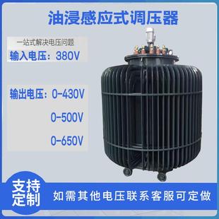 调压器TDJA 100KVA380V变0 油浸感应式 TSJA 650V 430V0 500V0