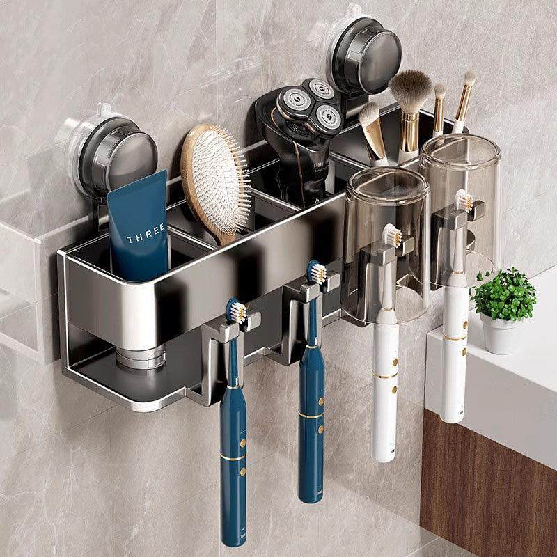 德国AORA吸盘牙刷置物架可拆洗卫生间免打孔壁挂式漱口杯家庭套装,家庭/个人清洁工具,牙刷架/牙具座,淘宝优惠券,粉丝福利购,淘宝优惠卷