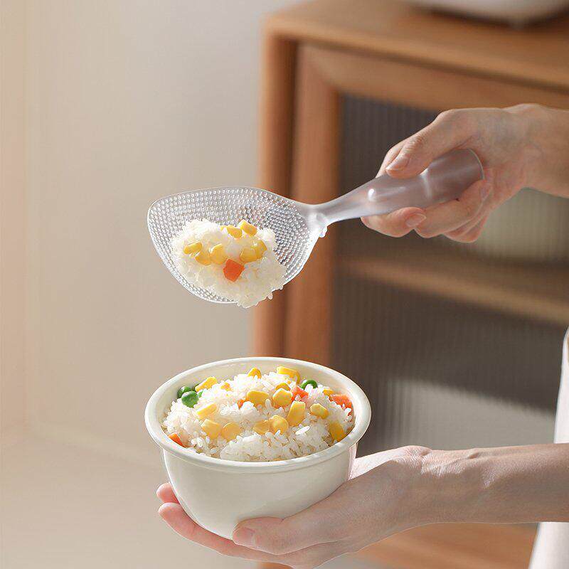 日本饭匙电饭锅专用勺子不沾米饭铲子食品级可立式电饭锅盛饭匙子