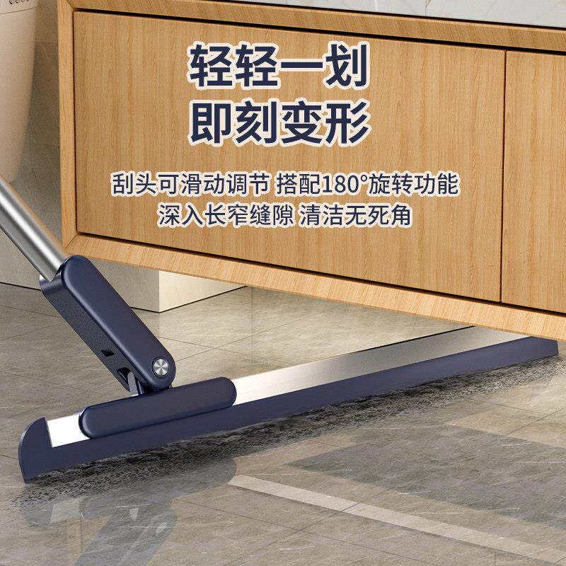 日本精工刮水器适拖地家用刮地板矽胶拖把化妆室扫地面