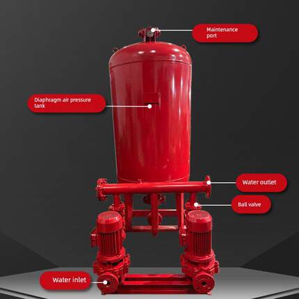 消防增压器稳压成套设备Sql隔膜气压罐消火栓喷雾稳压泵