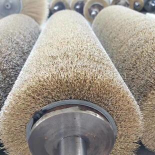 镀铜钢丝刷 不锈钢钢丝辊 拉丝辊 除锈钢丝轮 打磨钢丝刷 抛光辊