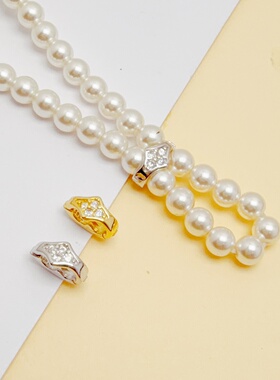 欣履S925纯银定位双排扣可拆卸