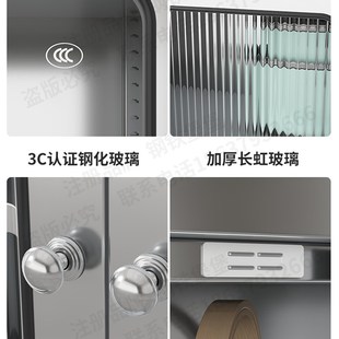 不锈钢餐柜厨房整体橱柜家用多功能餐边储物收纳柜洞洞板置物架