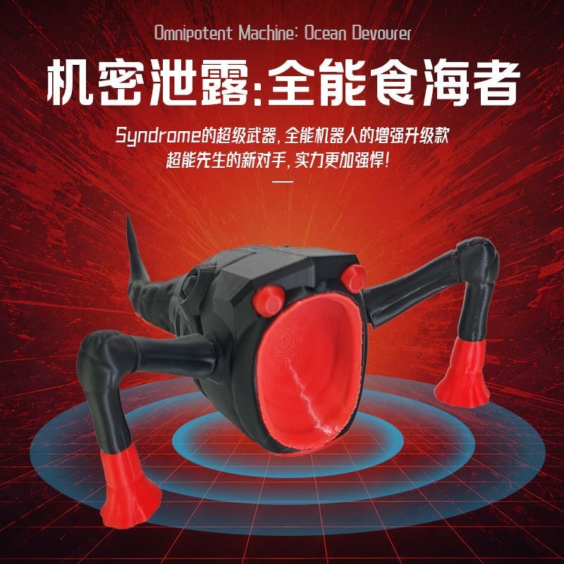 食海者盖瑞全能机器人手办摆件