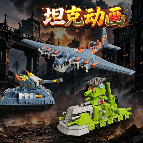3D打印Me323巨型飞机模型坦克世界周边可动玩具模型创意礼物摆件