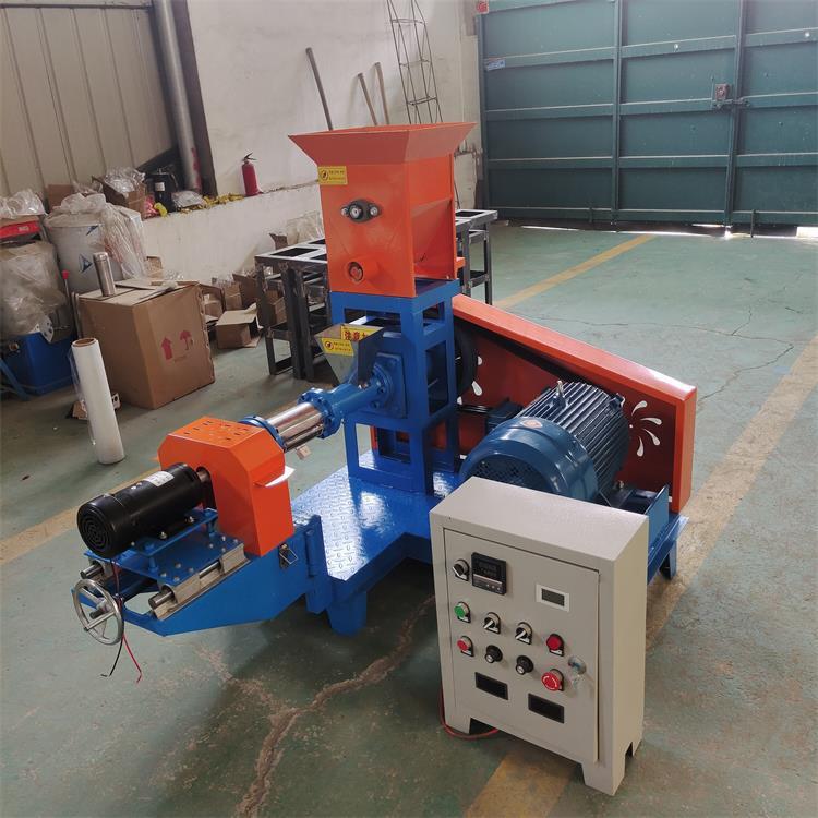 多功能家用220v狗粮机猫粮制作机宠物饲料膨化机水产漂浮鱼粮机