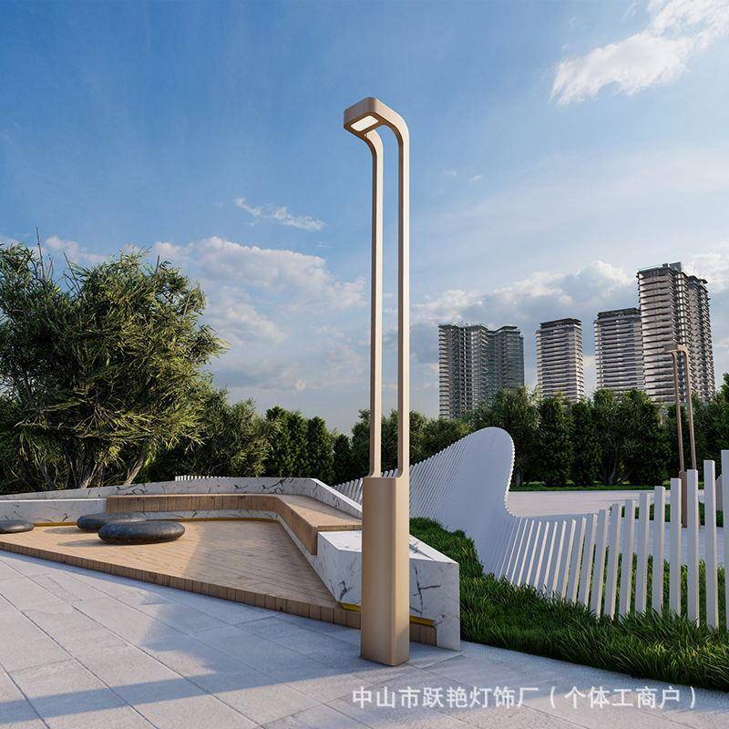户外防水庭院灯LED现代简约小区别墅公园商业街广场装饰景观路灯