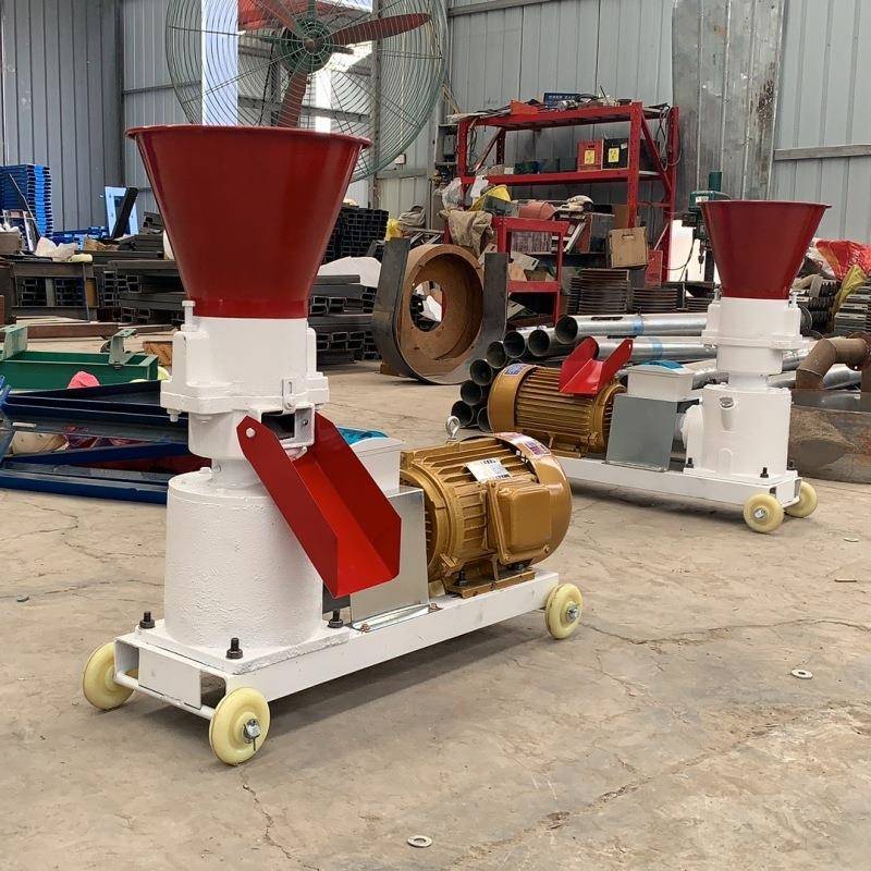 平模款发酵有机肥颗粒机餐厨垃圾制粒机养殖鸡鸭鹅饲料颗粒机