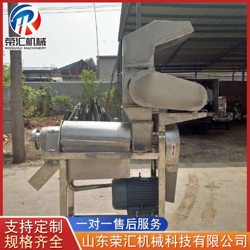 厂家供应全自动螺旋榨汁机不锈钢火龙果榨汁机菠菜榨汁机设备