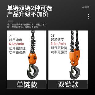 吊葫芦 运行式 环链电动葫芦1吨 2吨 5吨行吊起重挂钩运行低净空式