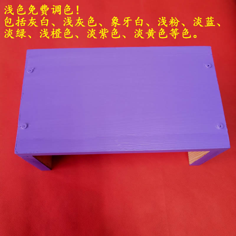 彩色家具漆红黄蓝绿黑无穷花水性木器漆旧木门翻新改色小瓶白色漆