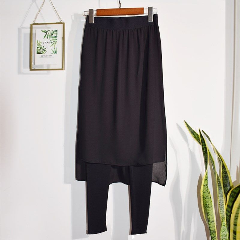 假两件裙裤显瘦高腰短裙裤夏薄款带裙子的打底裤雪纺连裤裙,女装/女士精品,打底裤,淘宝优惠券,粉丝福利购,淘宝优惠卷