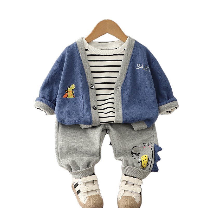 男宝宝秋装1岁半7七10一8八5五9十6九个月婴儿春秋季衣服两件式套