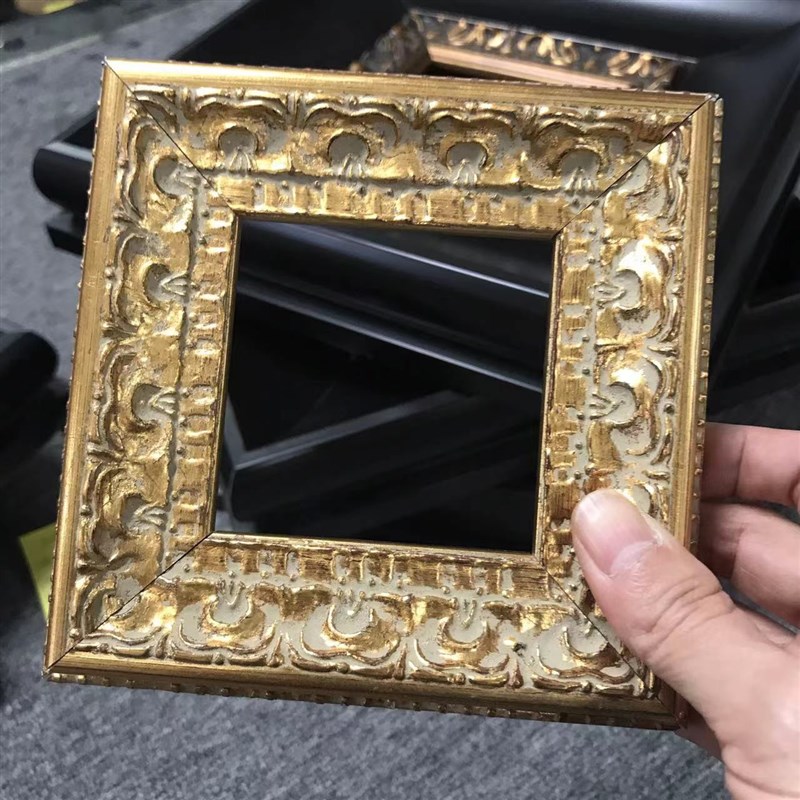 出口画框天隆实木包邮欧式相框有机玻璃底板空框定制装裱