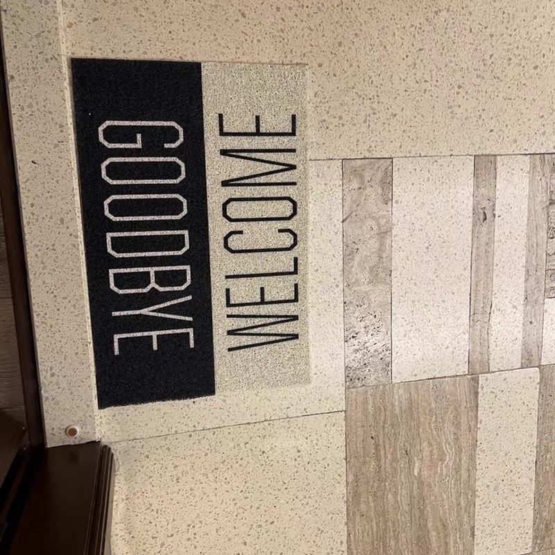 北欧简约进门丝圈地垫入户门厅门口蹭灰垫子玄关可裁剪防滑脚垫,居家布艺,入户地垫,淘宝优惠券,粉丝福利购,淘宝优惠卷