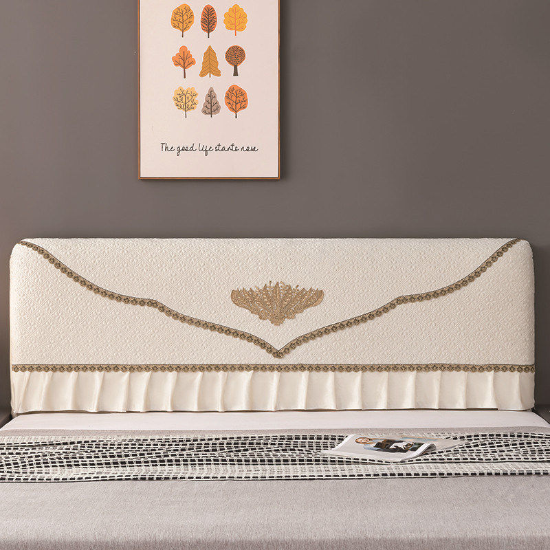 高级感床头套罩全包加厚可拆洗万能通用欧式弧形软包靠垫2022新款,居家布艺,床头罩,淘宝优惠券,粉丝福利购,淘宝优惠卷