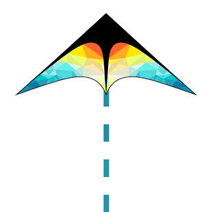 风筝大人专用高档2023年新款三角微风易飞大草原高端轮胎线成人