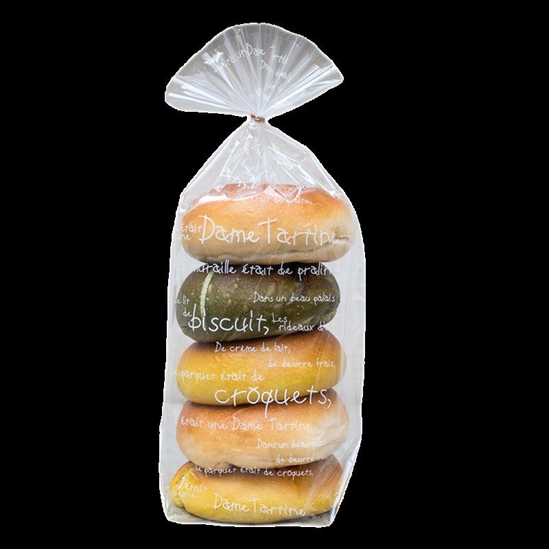 贝果包装袋机封透明烘焙甜甜圈全麦方包面包袋鲜烤450g切片吐司袋