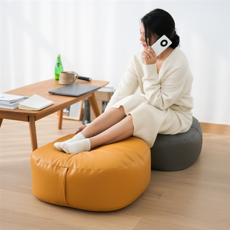 脚踏脚凳沙发垫脚矮凳子玄关换鞋凳卧室阳台坐垫坐墩搁踩脚踏单个